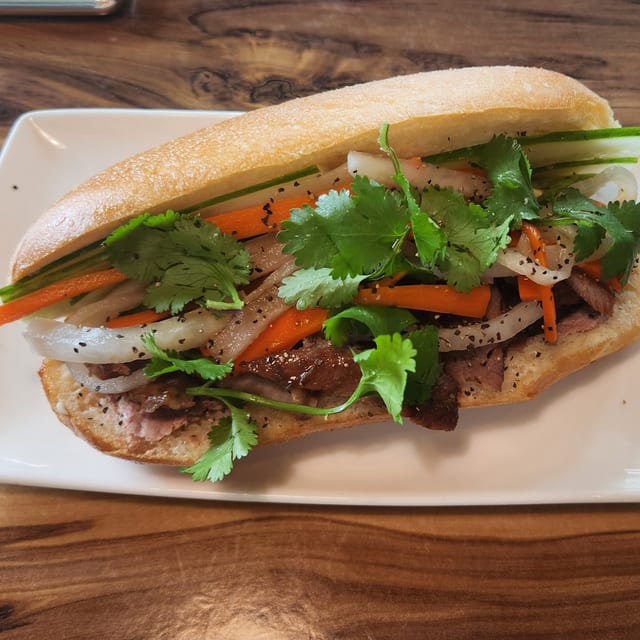 Grilled Chicken Banh Mi.