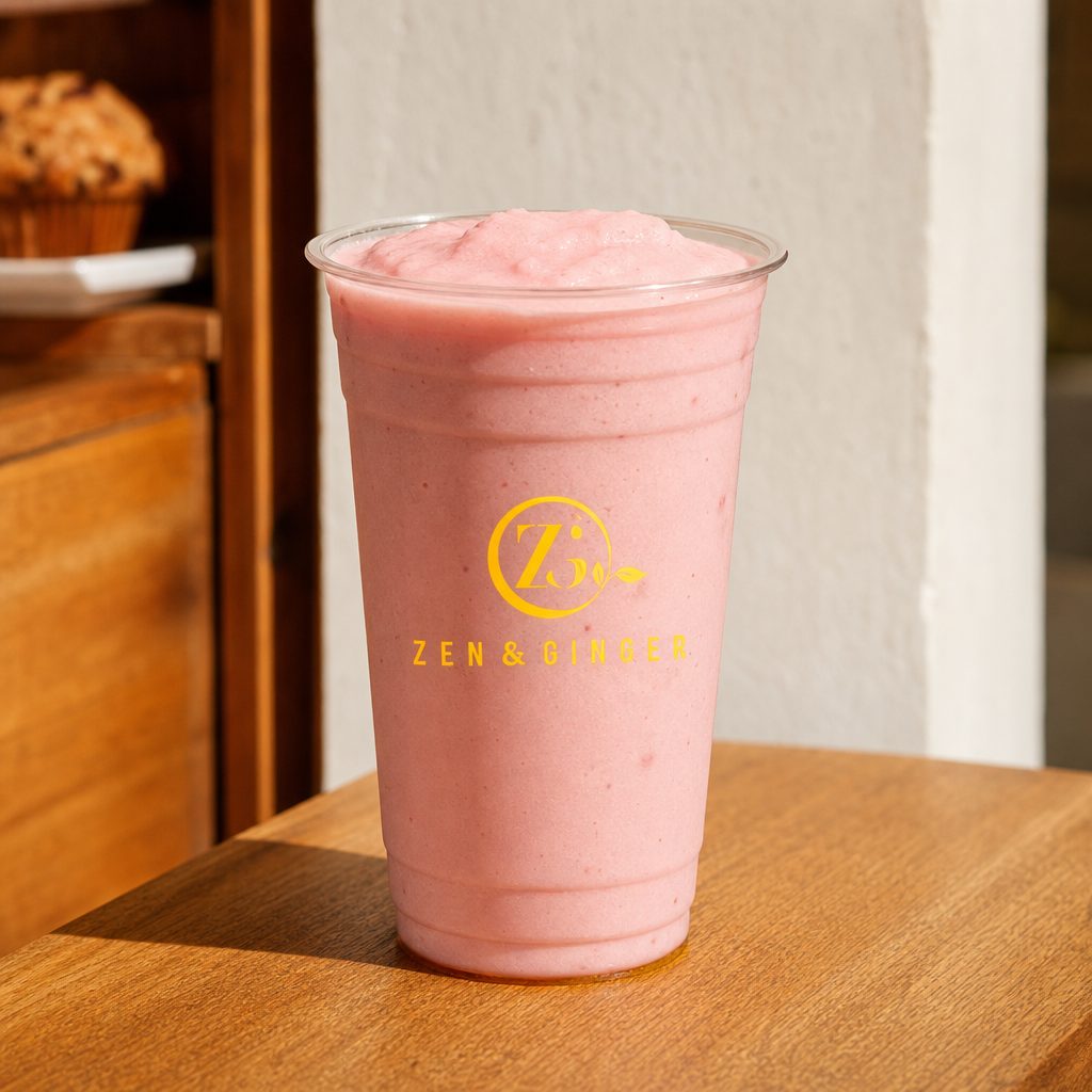Strawberry Snow Bubble.