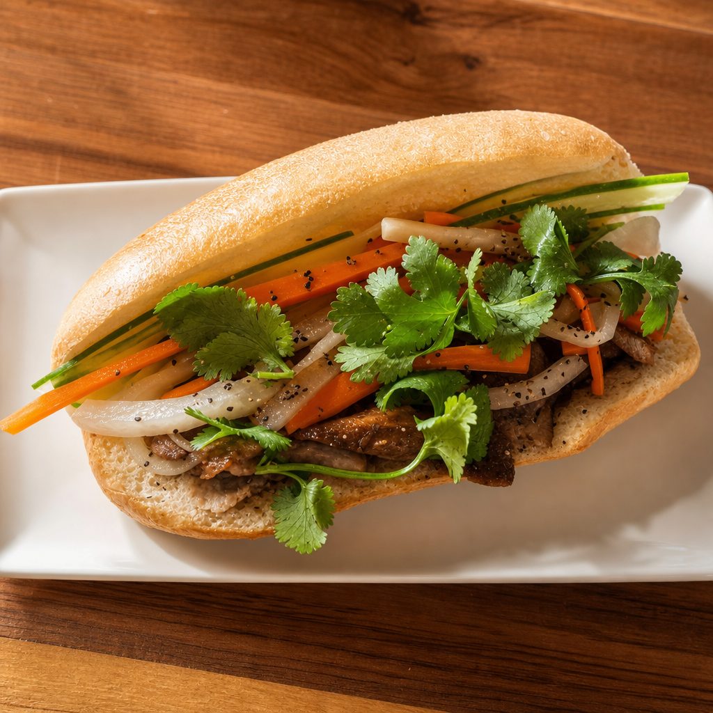Char-Siu Banh Mi.